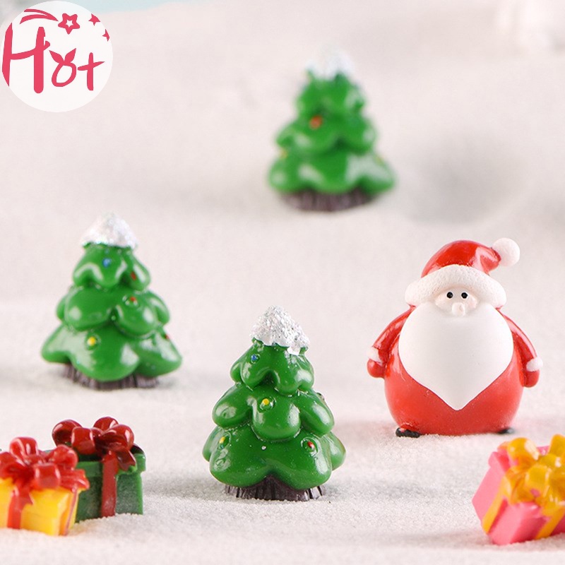 Jr Mô Hình Người Tuyết / Ông Già Noel Trang Trí Cây Thông Giáng Sinh