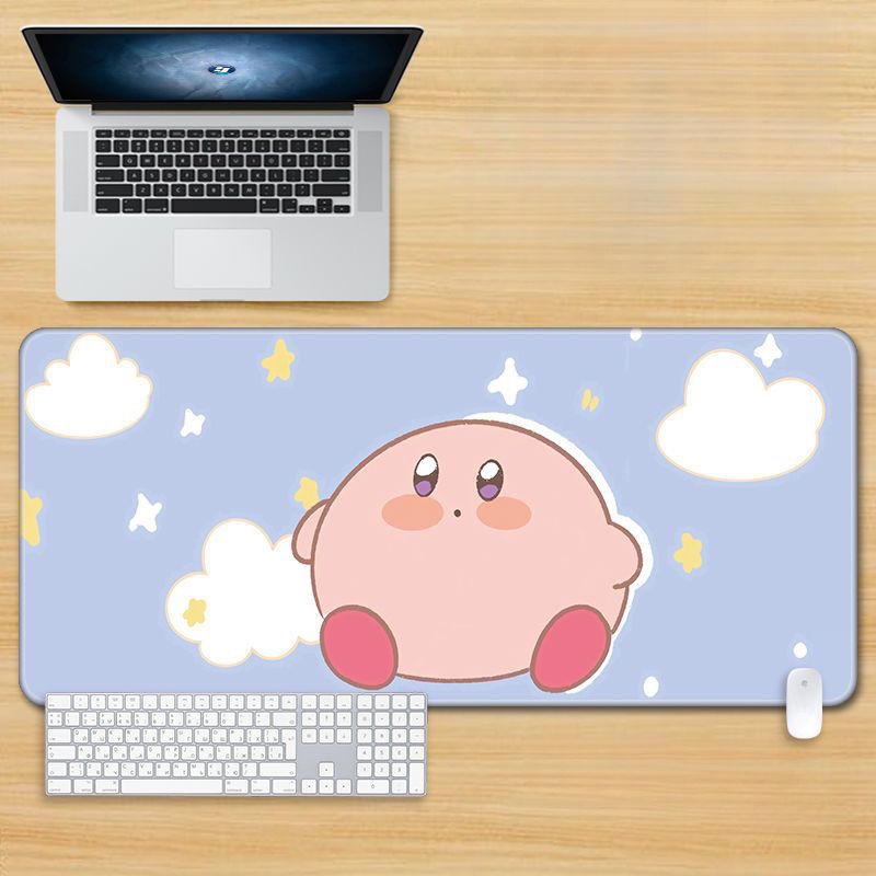 Mới Tấm Lót Chuột Và Bàn Phím Chơi game Hai Chiều In Hình Ngôi Sao kirby Dễ Thương Dành Cho Bé Trai Và Bé Gái