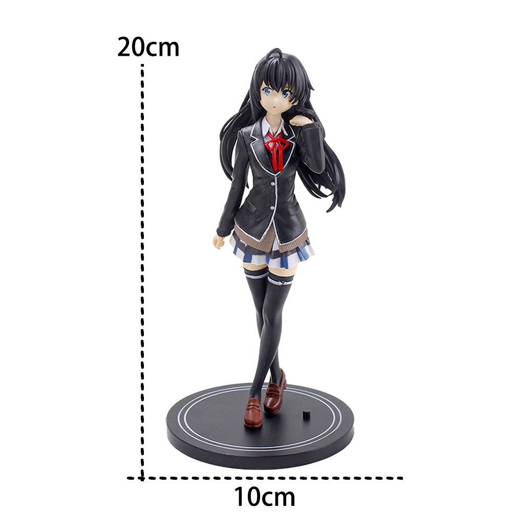 Mô Hình Nhân Vật yukinoshita yukino action figure jk school