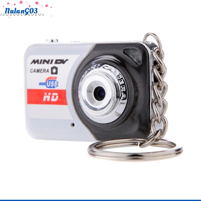 Na x6 Máy Ảnh Kỹ Thuật Số hd mini Có Móc Khóa Hỗ Trợ Thẻ tf / dv / cam Cho Thanh Thiếu Niên