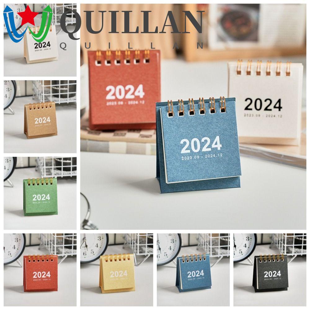 Lịch 2024 Để Bàn mini Dạng Lật Sắp Xếp Lịch Để Bàn Sắp Xếp Gọn Gàng Kiểu ins