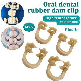Bộ 4 kẹp giảm xóc / / kẹp cao su / kẹp nhựa resin / / kẹp cố định răng giả bằng cao su resin / kẹp cố định / tấm khuôn / kẹp nha khoa