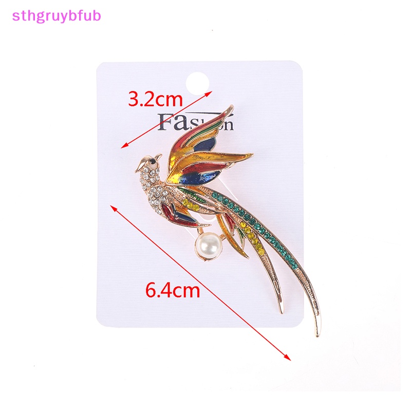 Ghim Cài Áo Hình Chim Phượng Hoàng Đính Đá Pha Lê Cho Nữ vn