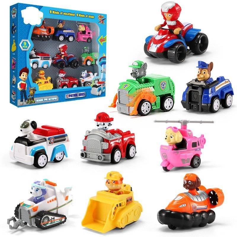 Paw patrol Bộ Mô Hình Đồ Chơi Chú Chó Cứu Hộ Xinh Xắn Cho Bé