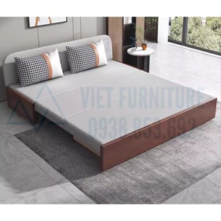 Giường Sofa gỗ tần bì cao cấp 1m2 khung gầm sắt, giường sofa 1m2  gỗ tự nhiên siêu bền đệm bông ép, bảo hành 3 năm