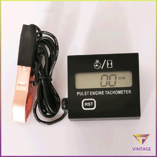 Chainsaw High Tachometer Gasoline Engine Digital Inductive Pulse Speedometer [A/4]