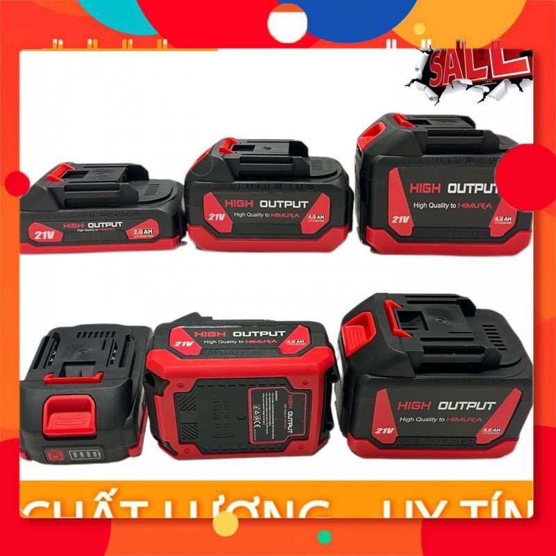 Pin 5cell 10cell 15cell chân pin phổ thông