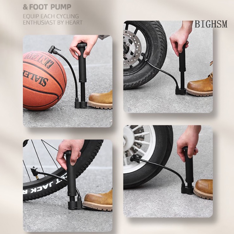 Bơm Xe Đạp mini Di Động Kèm Ống Nối Dài skk