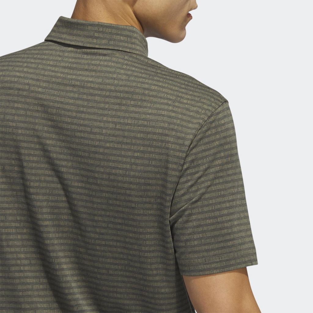 Adidas Đánh gôn Áo Polo Golf Kẻ Sọc Go-To Nam Màu xanh da trời HR7974