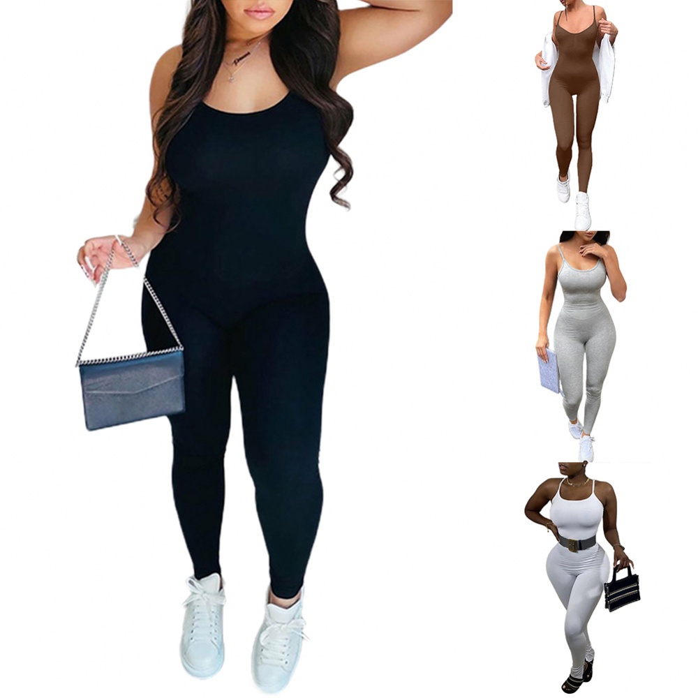 Jumpsuit Ôm Body Một Mảnh
