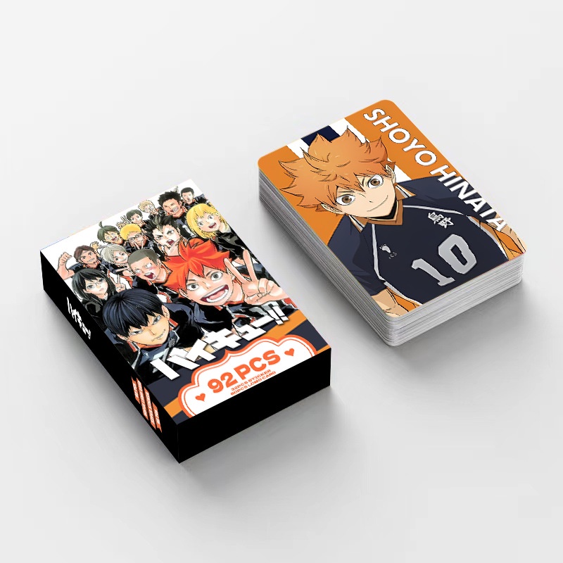 Haikyuu!! Lomo Card Photocard Postcard Stickers thẻ 60 chiếc + nhãn dán 32 chiếc