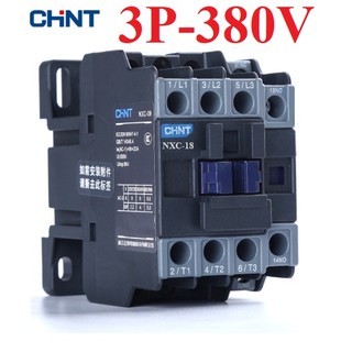 Khởi động từ 3p 380v chint ncx-9a 12a 18a 25a 32a hàng chính hãng khoi dong tu 3 pha contactor