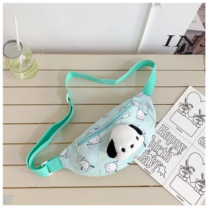 Sanrio Túi Đeo Chéo Ngực Họa Tiết Hoạt Hình Phong Cách Giáng Sinh Cho Bé