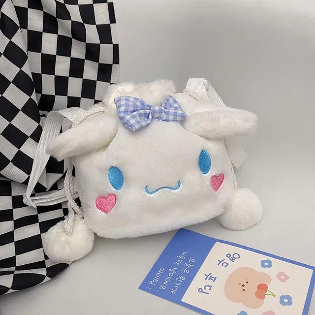 Kawaii sanrio Túi Xách tote Đeo Vai Nhồi Bông Dễ Thương Làm Quà Giáng Sinh Cho Bạn Gái