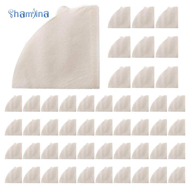 50x Giấy Cà Phê Hình Nón Để Đổ Trên Máy Pha Cà Phê