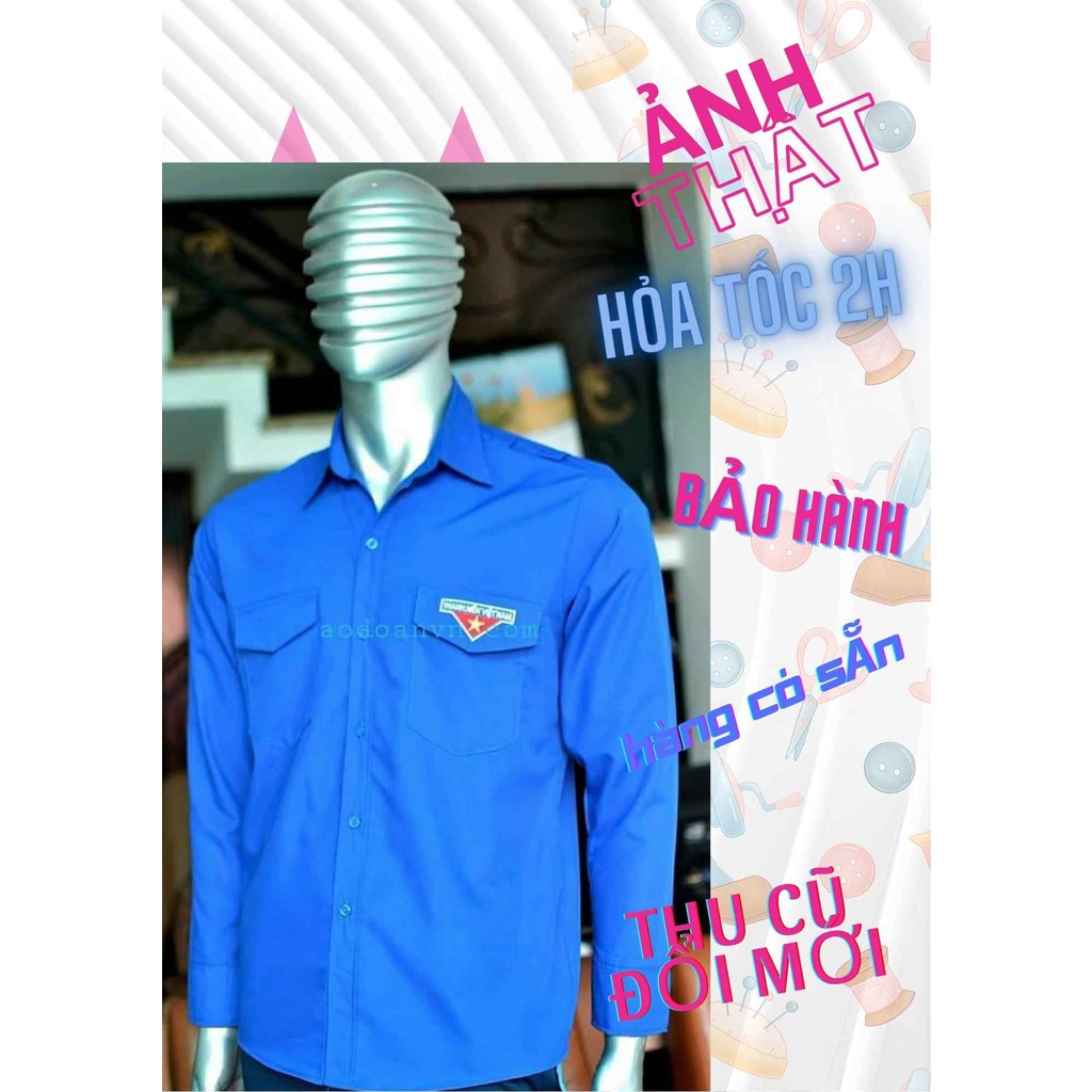 [Có sẵn] TAY DÀI[Ảnh thật] [Chính hãng] ÁO SƠ MI ĐOÀN BIGSIZE