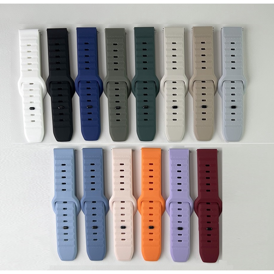 Dây Đeo Silicon 18mm 20mm 22mm Cho Đồng Hồ huawei gt3 gt4 se gt2 gt2e watch4 watch3 pro gt 2 3 4 2e 41mm 42mm 43mm 46mm