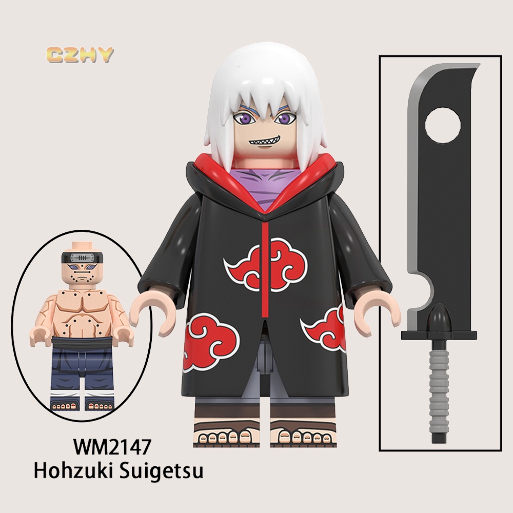 Mô Hình Nhân Vật sasuke Kaimaro uchiha itachi hohzuki suigetsu uzumaki wm6113 Bằng Nhựa