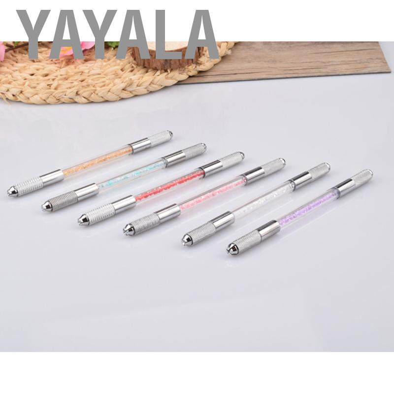 Yayala Manual Microblading Pen Prevent Slipping Traditional Tattoo Tool for Eyebrow Eyeliner