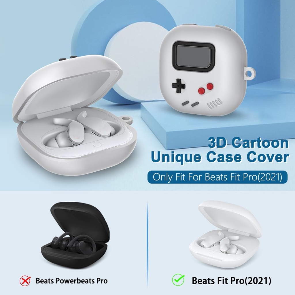 Dễ Thương Ốp Điện Thoại Silicon Hấp Thụ Sốc Cho beats fit pro 2021 beats fit pro