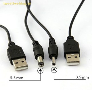 Cáp chuyển đổi cổng usb sang cổng 2.5 3.5 4.0 5.5mm 5v dc vn