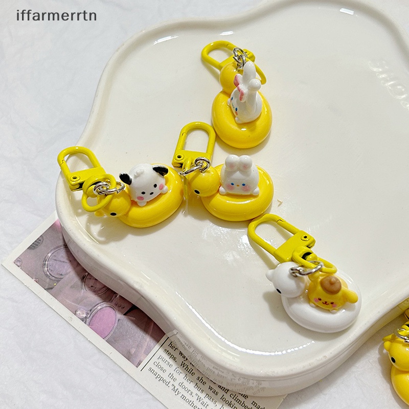 Iff Móc Khóa Hình Chú Vịt Vàng sanrio melody cinnamoroll pochacco Hoạt Hình Thời Trang
