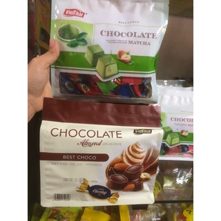 Kẹo tết socola hạnh nhân việt thái 225g/300g