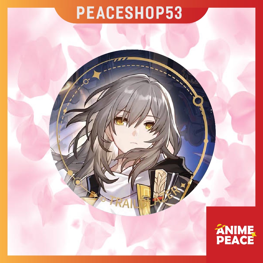 Huy hiệu Honkai Star Rail Phụ Kiện Anime Manga Game Honkai Star Rail HH60