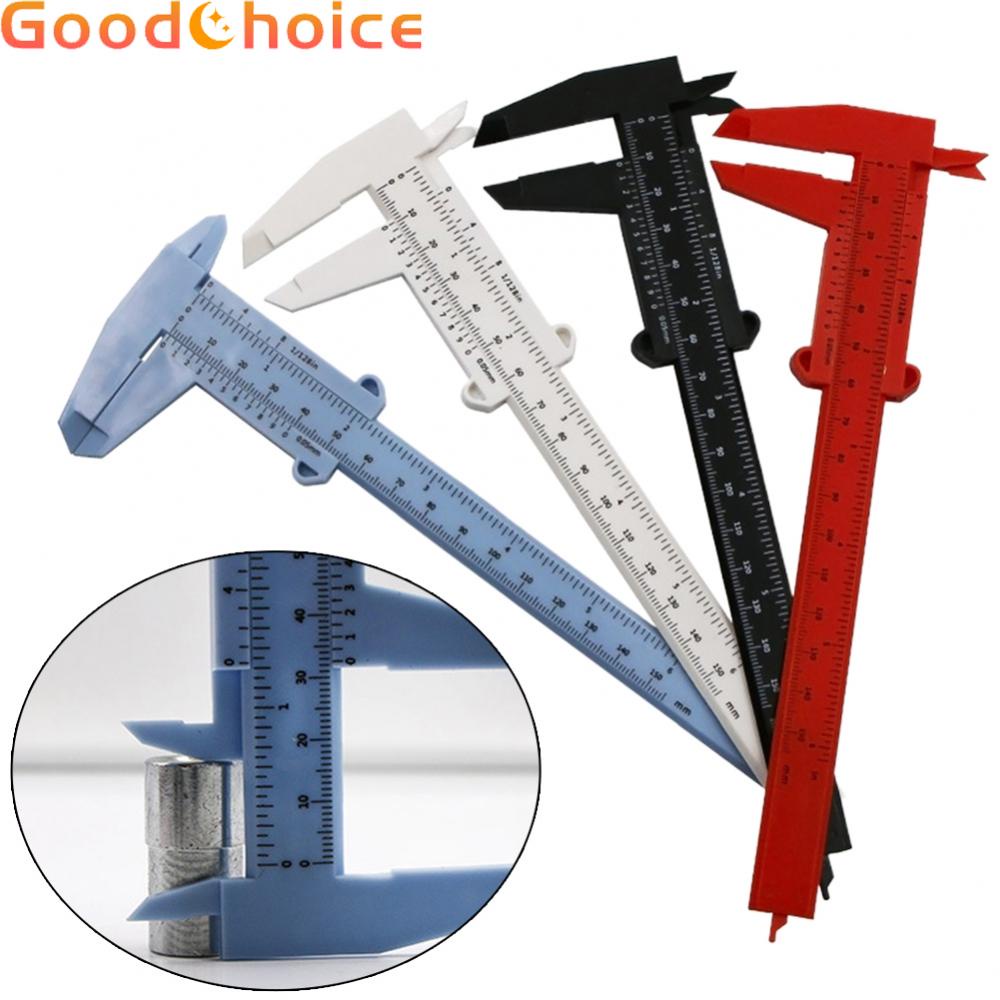 0-150mm✅Vernier Calipers Double Rule Scale Plastic Depth Height Measure-Tool