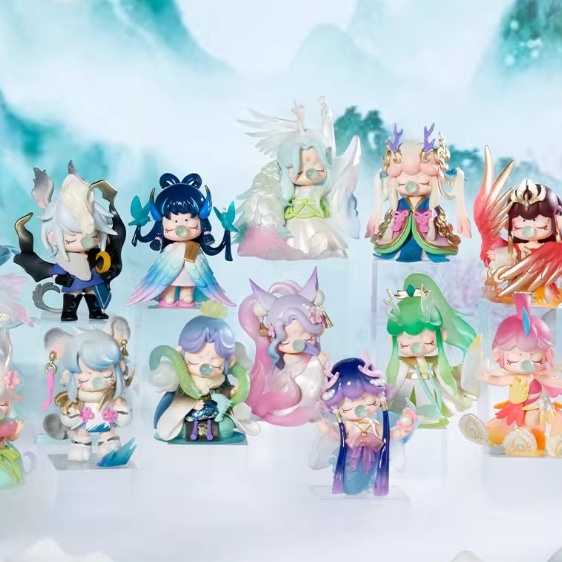 (✿Tùy chọn) Rolife Nanci Oriental Aspiciousness Blind Box Chơi hợp thời trang Tay-Run