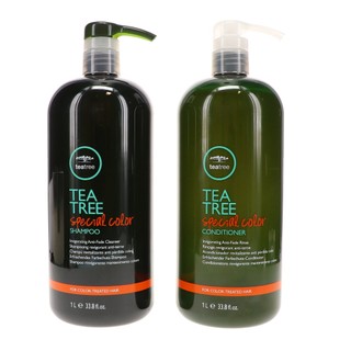 Gội xã giảm gàu giữ màu, kháng khuẩn paul mitchell tea tree special color 1000mlx2