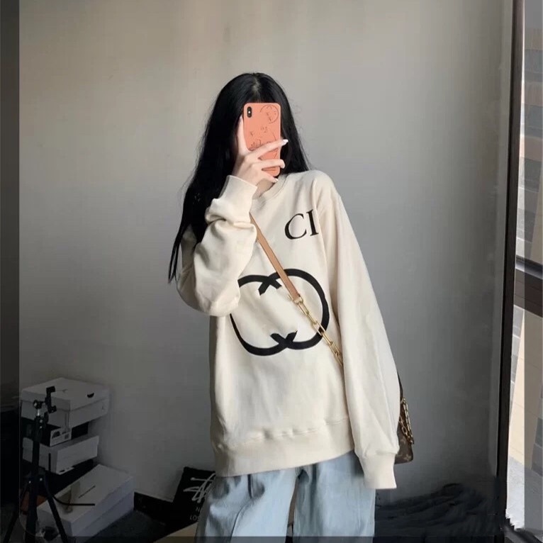 Áo Sweater chữ G lồng vào nhau form rộng rãi dành cho nam và nữ