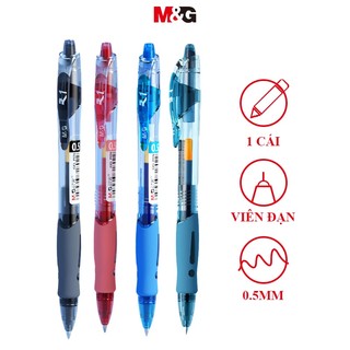 M&g bút gel bút viết bi nước 0.5 gp1008 bút mực nước màu đen 1 cái