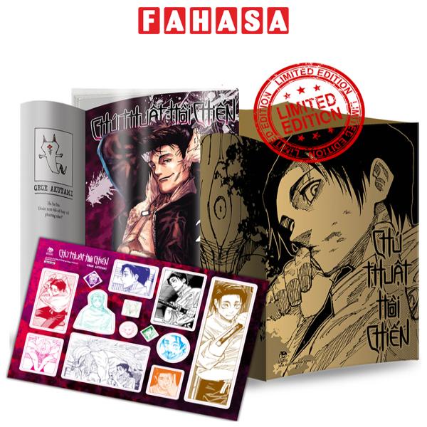 Sách Chú Thuật Hồi Chiến - Tập 20 - Limited Edition - Tặng Kèm Bọc Bảo Vệ Sách + Sticker