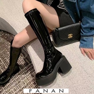Fanan giày nữ boot nữ thời trang cá tính cho nữ 2024 new st22112901 35z230901