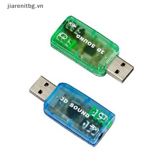 Usb chuyển đổi âm thanh micro 3d mini sang cổng 3.5mm cho pc laptop