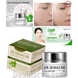 DR SKINACNE [CHÍNH HÃNG] - Kem Chấm Mụn Cấp Tốc - Check được mã QR Code DR.SKINACNE