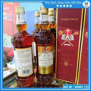 Rượu lễ Tây Ban Nha cao cấp - Rượu vang Vinum Missae Episcopa 750ml nồng độ 15% NS507