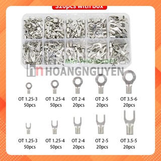  ⚡ HỘP ĐẦU COS 320 PCS – NHIỀU LOẠI ĐẦU COS TIỆN DỤNG CHO VIỆC ĐẤU ĐIỆN VÀO CB! ⚡V-3.1 