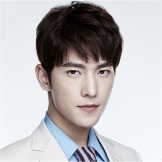 Bộ Tóc Giả Ngắn 100% Tóc Người Thật Thời Trang Dành Cho Nam Giới