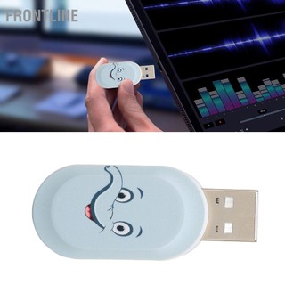 Frontline Hoạt Hình Ổ Đĩa Flash Dễ Thương Màu Xanh Họa Tiết Con Voi U Chống Nhiễu Điện Từ USB2.0 Thiết Bị Nhớ Drive
