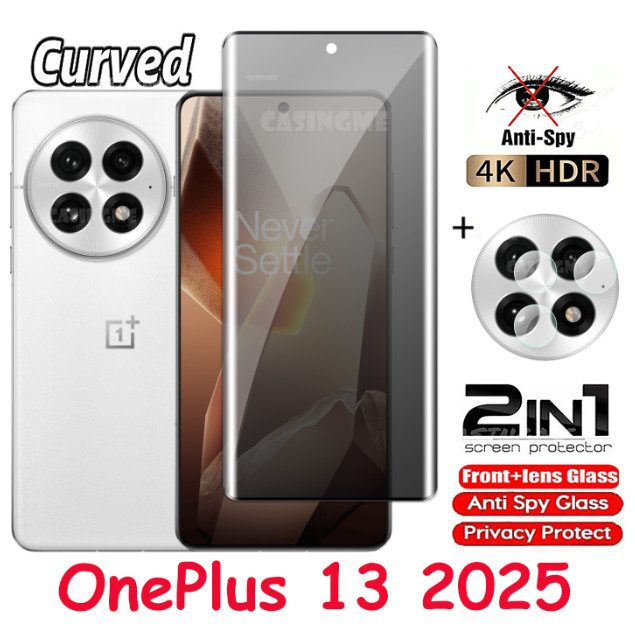 Dành Cho OnePlus 13 2025 Chống Gián Điệp Full Cover Phim Cho OnePlus 13 Oneplus13 Oneplus13 One Plus