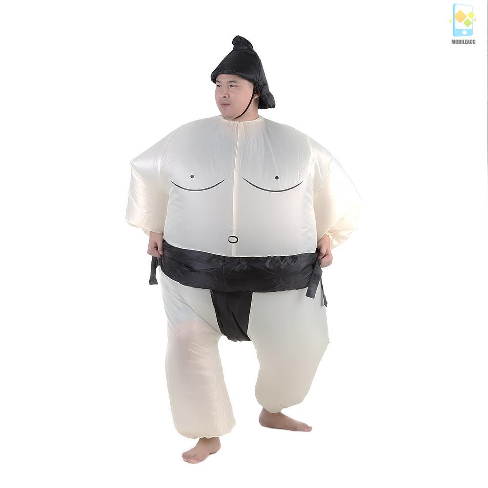 Deceal Trang Phục Hóa Trang sumo Bơm Hơi Đáng Yêu Có Thể Bơm Phồng Lạ Mắt Cho Người Lớn 1 Tuổi halloween