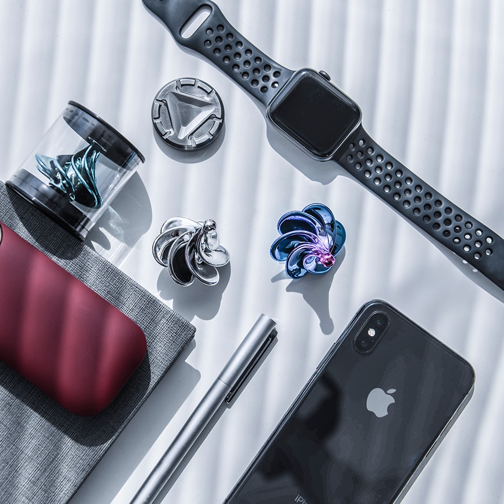 Fingertip Đồ Chơi Con Quay Giảm Căng Thẳng Tự Động Màu Sắc Tươi Sáng Cho Trẻ Em