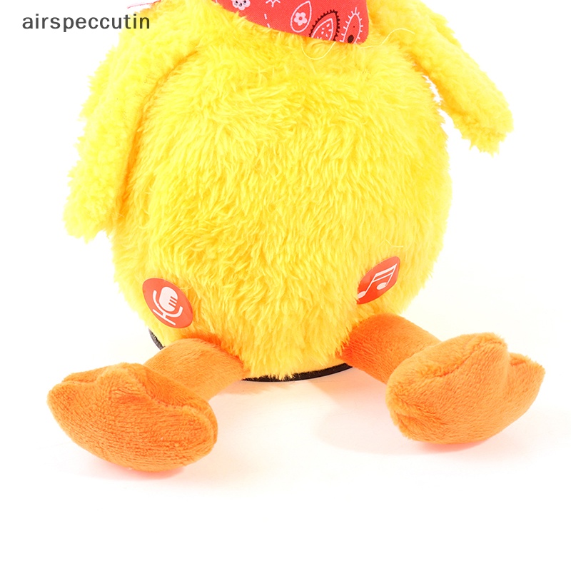 Đồ Chơi Vịt Nhồi Bông Điện Tử Nhảy Múa Có Âm Thanh Sạc usb