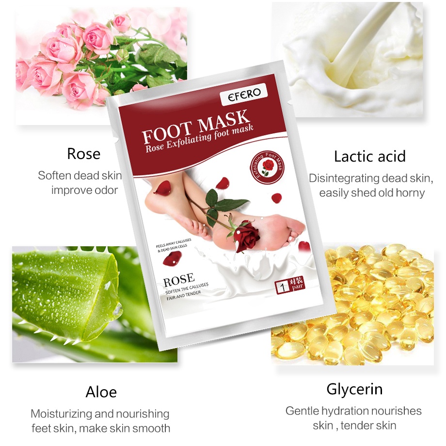 Mặt Nạ Chân Tẩy Tế Bào Chết Làm Trắng Da