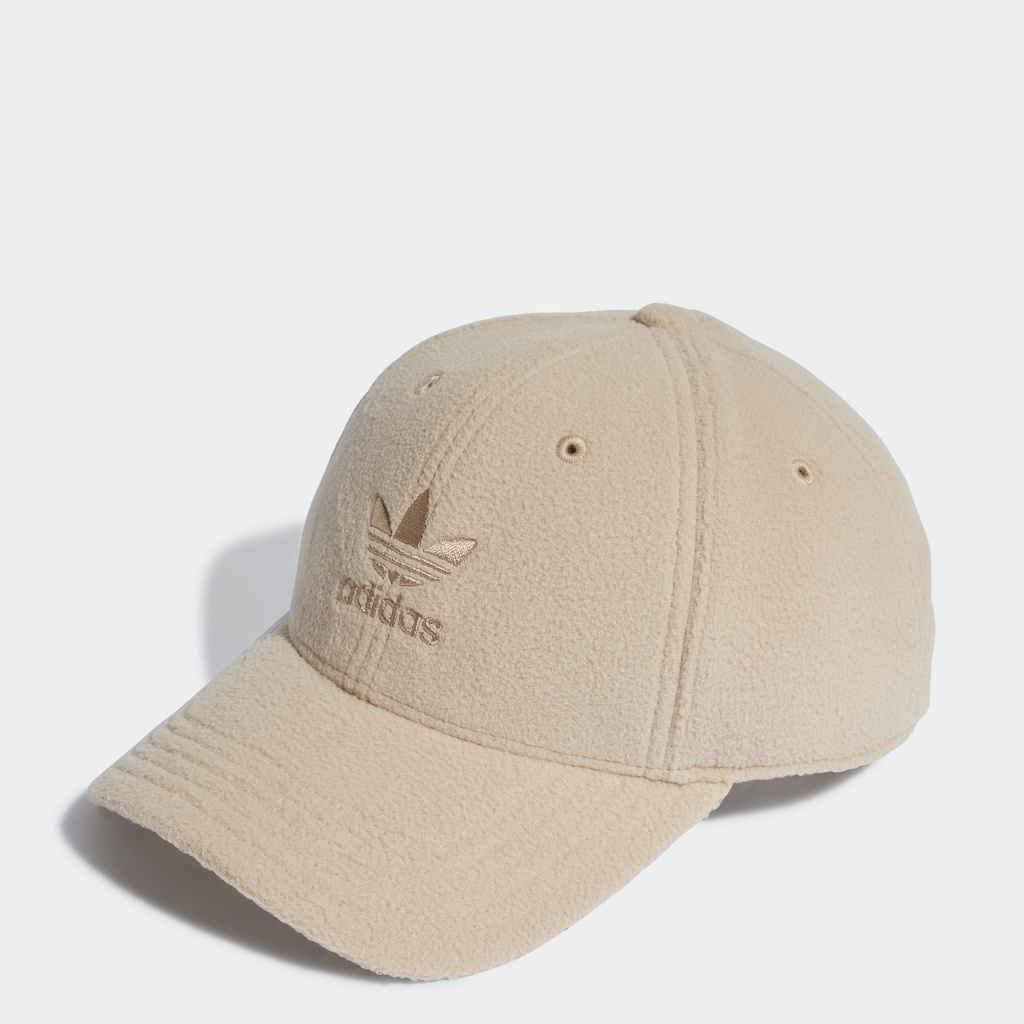 adidas Phong cách sống Mũ Bóng Chày Mùa Đông Ba Lá Classic Adicolor Unisex Be HL9333