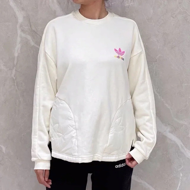 Áo Sweater Dệt Kim Adidas 100% cotton Thoáng Khí Thấm Hút Mồ Hôi Thoáng Khí Cho Nữ Giới Sv2931 32