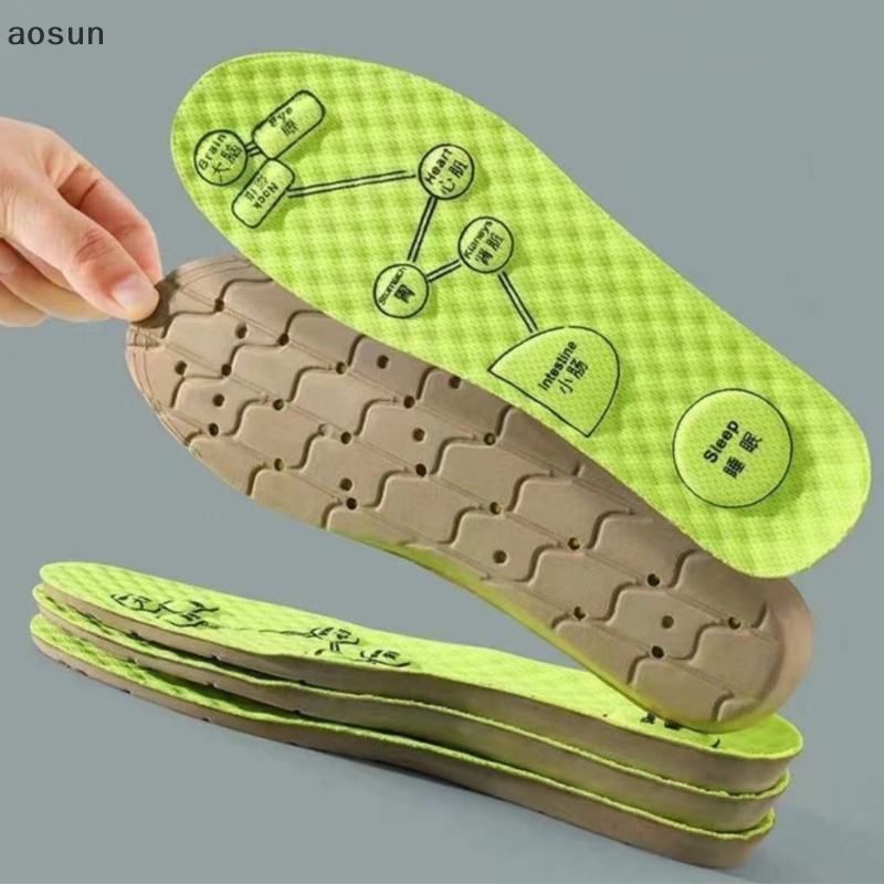 Aosun Đế Lót Giày Thể Thao Khử Mùi Thoáng Khí