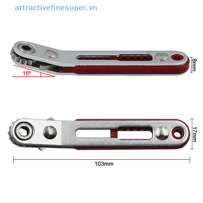 Afs Tua Vít Lục Giác 1 / 4 inch Hai Đầu Chuyên Dụng